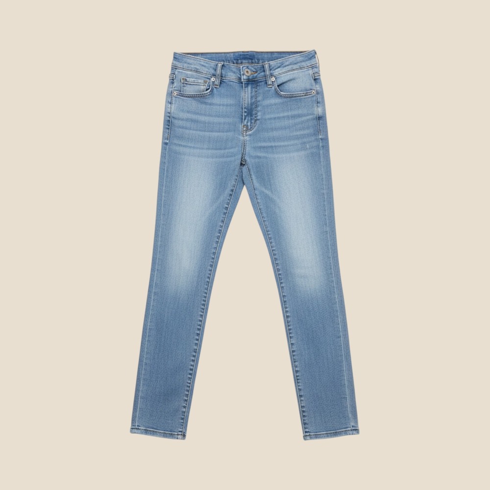 Aeropostale Jeggings Womens 2 Reg High Waisted Blue Stretch Denim Slim Fit